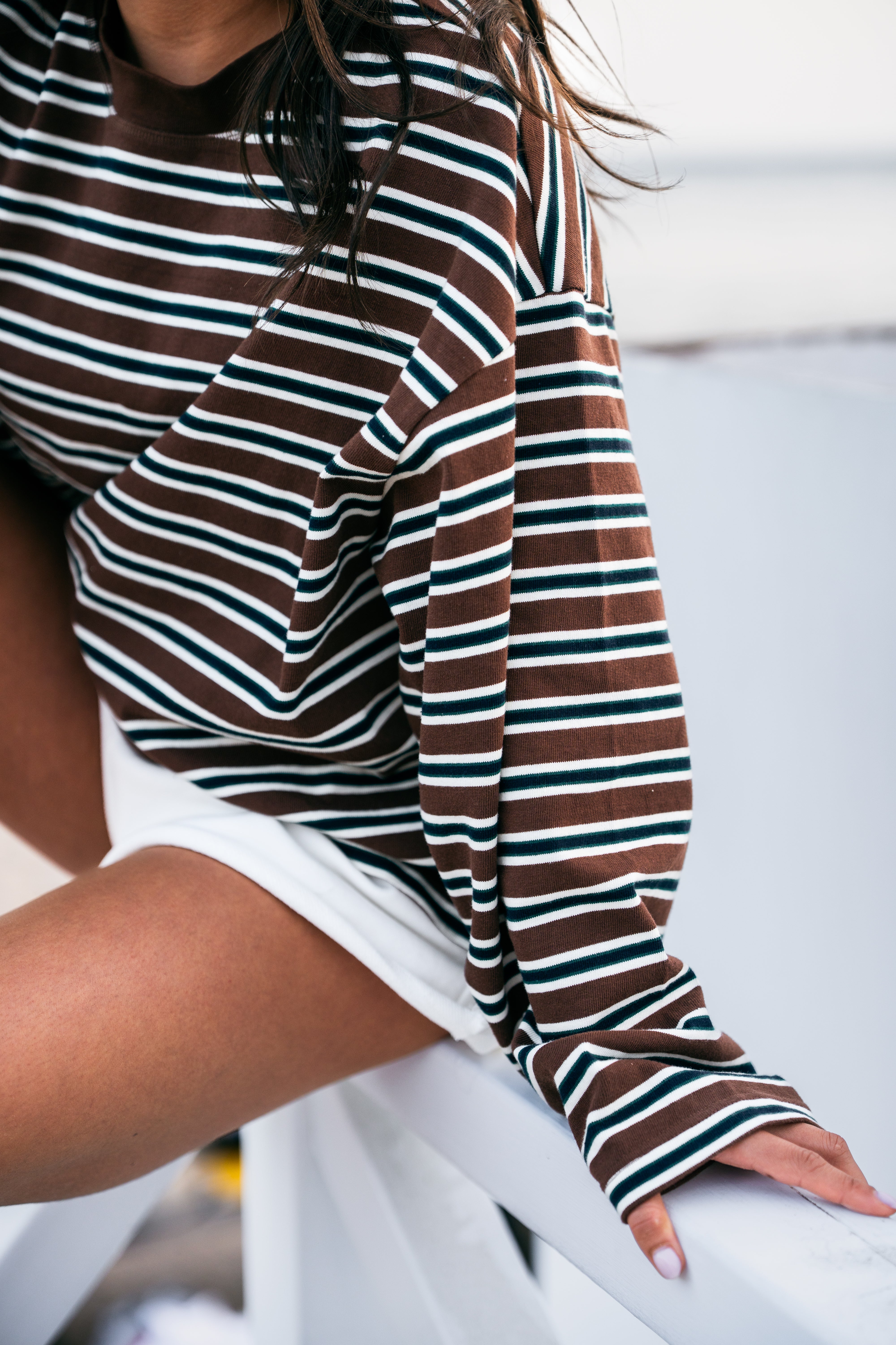 Casa Costa striped longsleeve