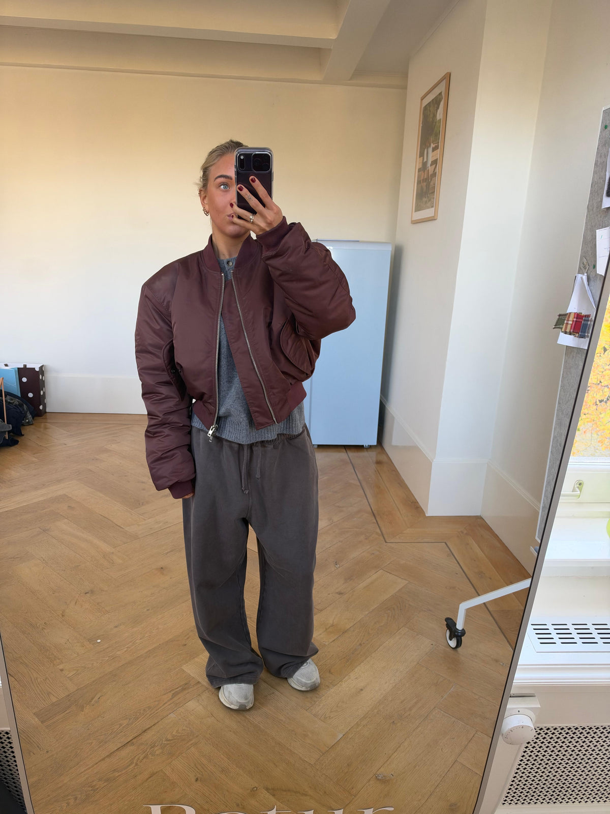 Barolo Cropped Bomber