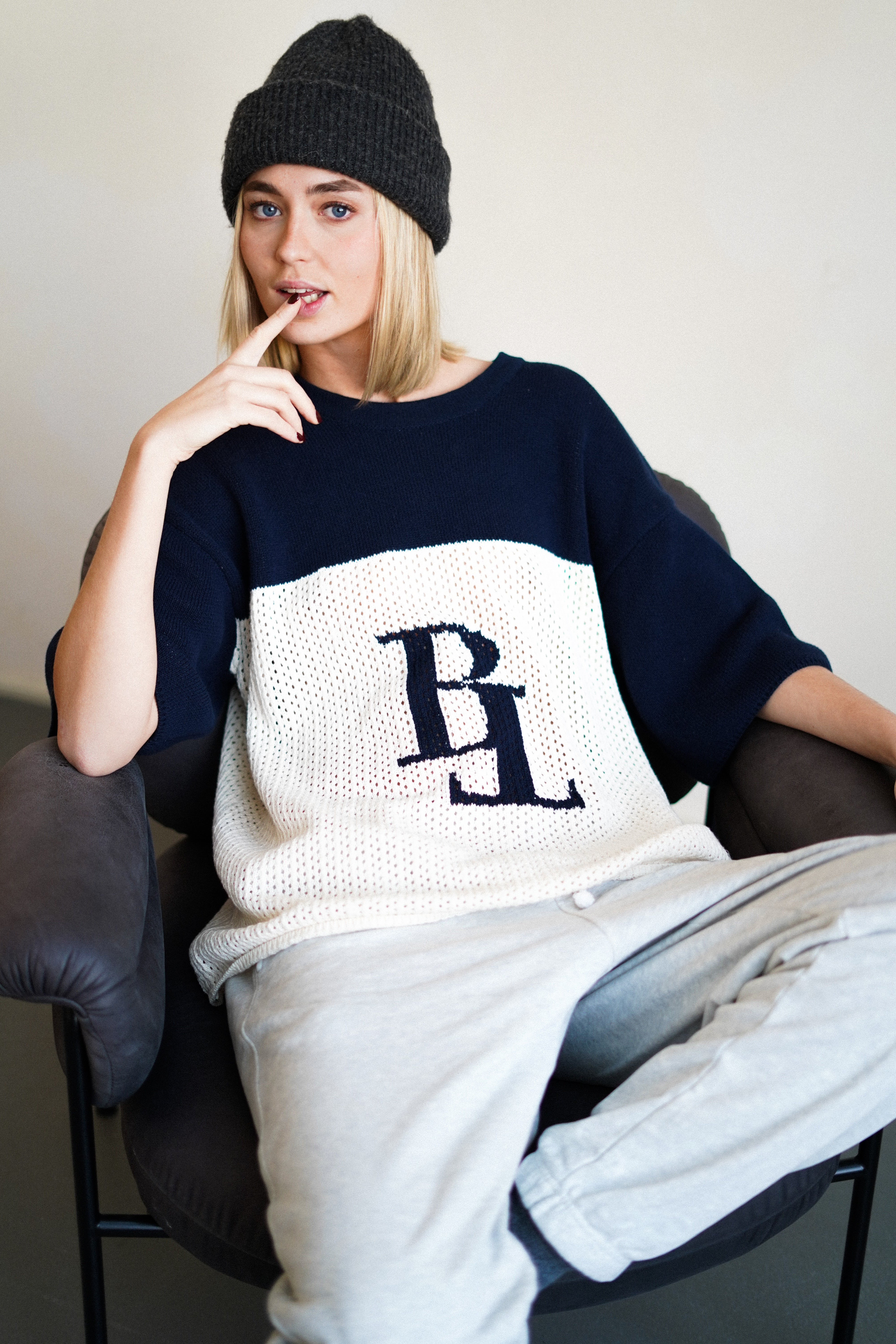 ''55 Baseball Knit