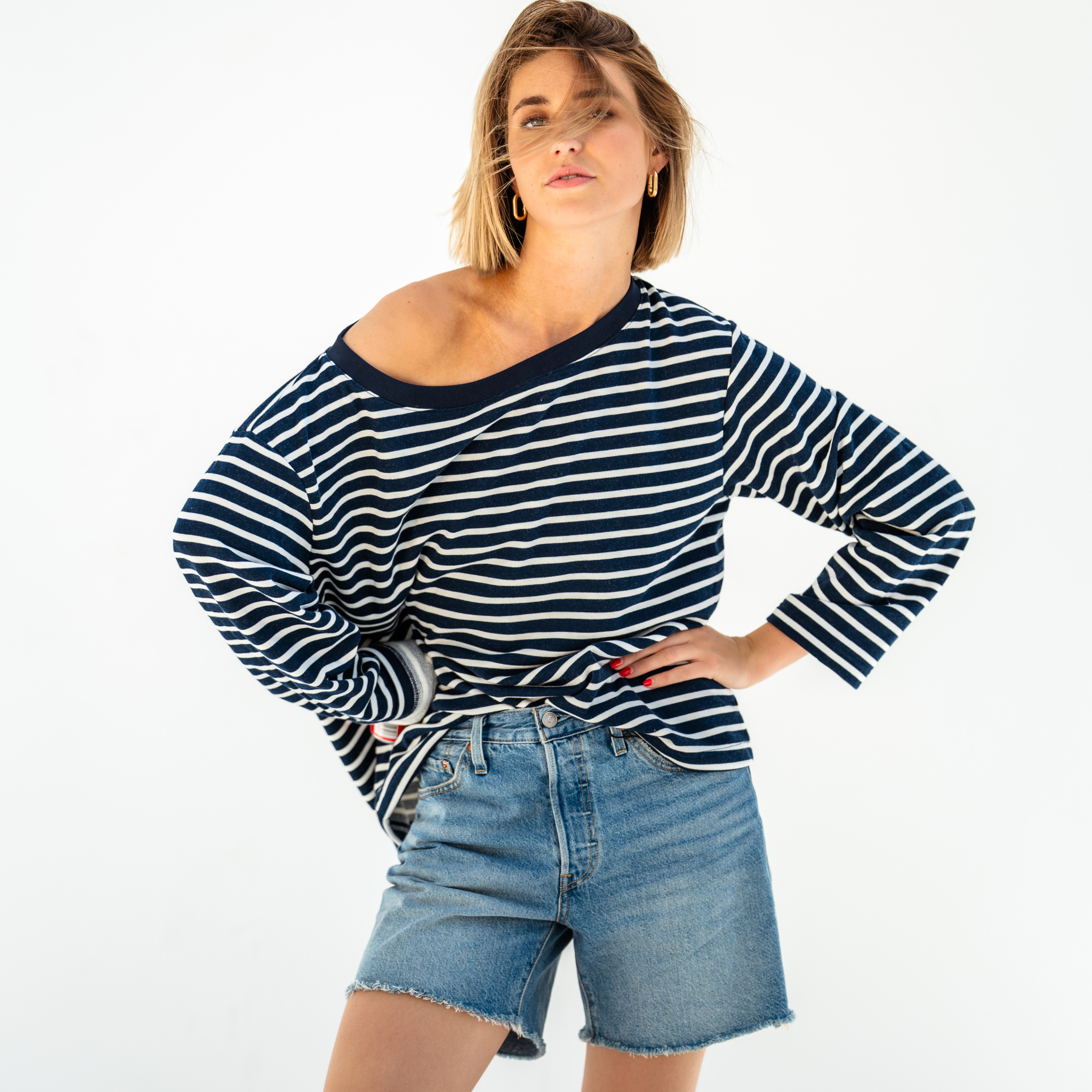 Atlantic Ace Striped Sweatshirt