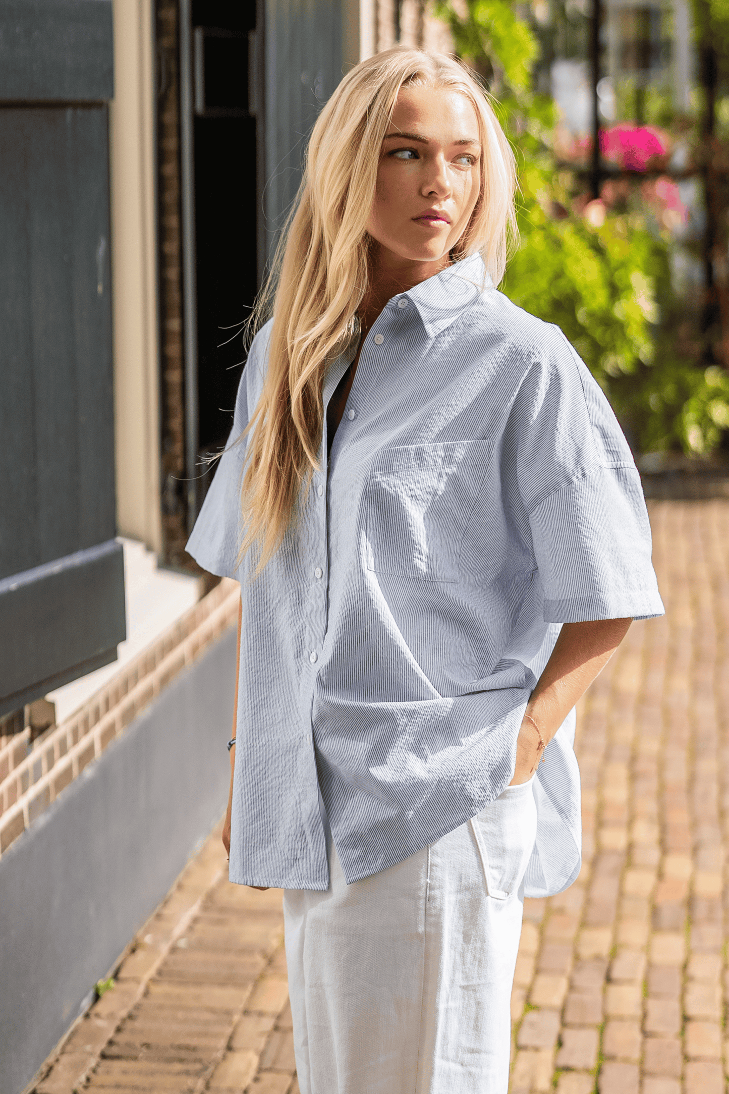 VESTERBRO STRIPED BLOUSE