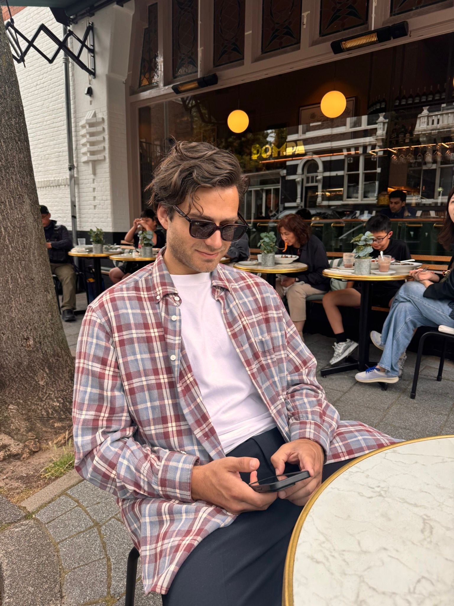 Sonny Checked Blouse
