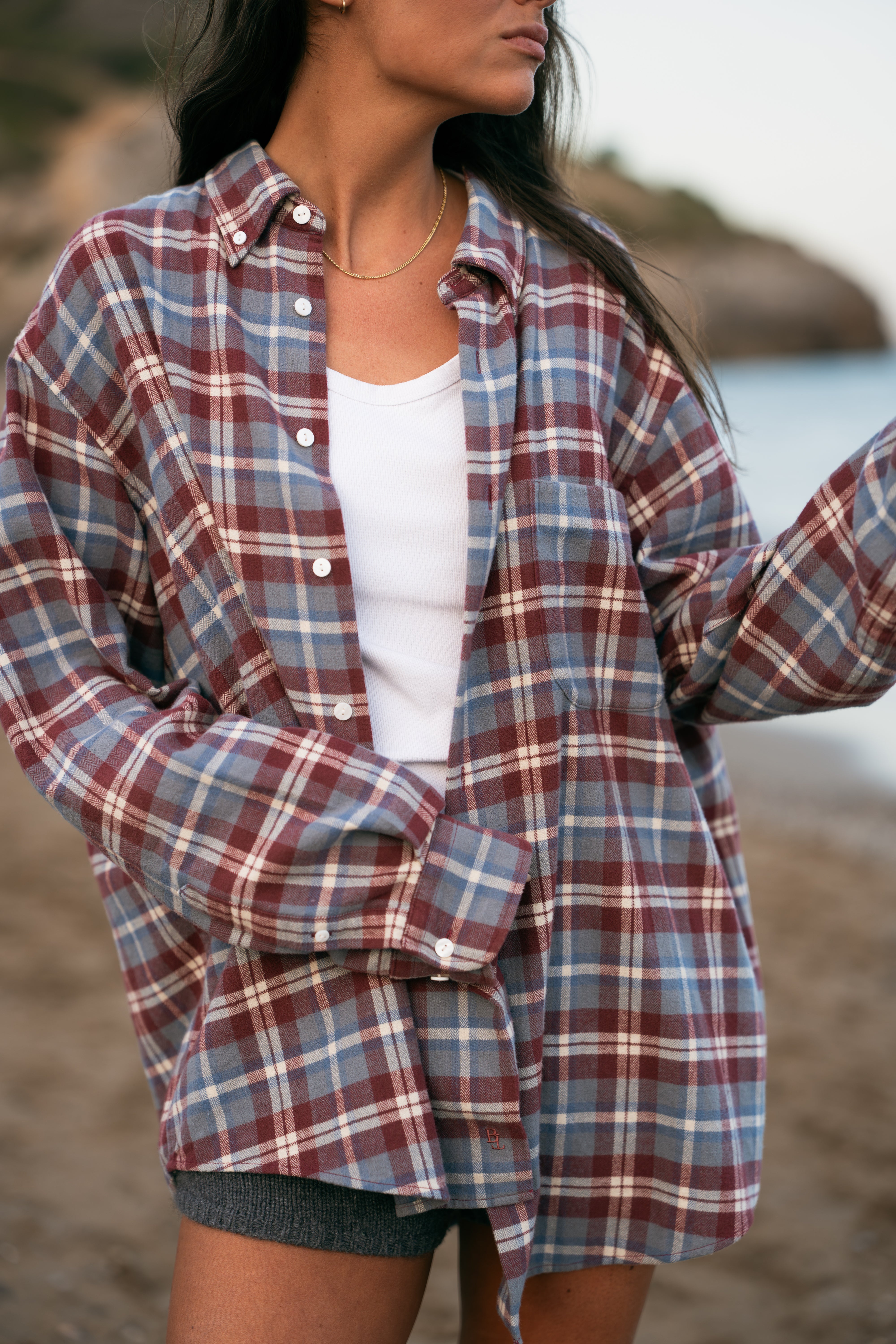 Sonny Checked Blouse