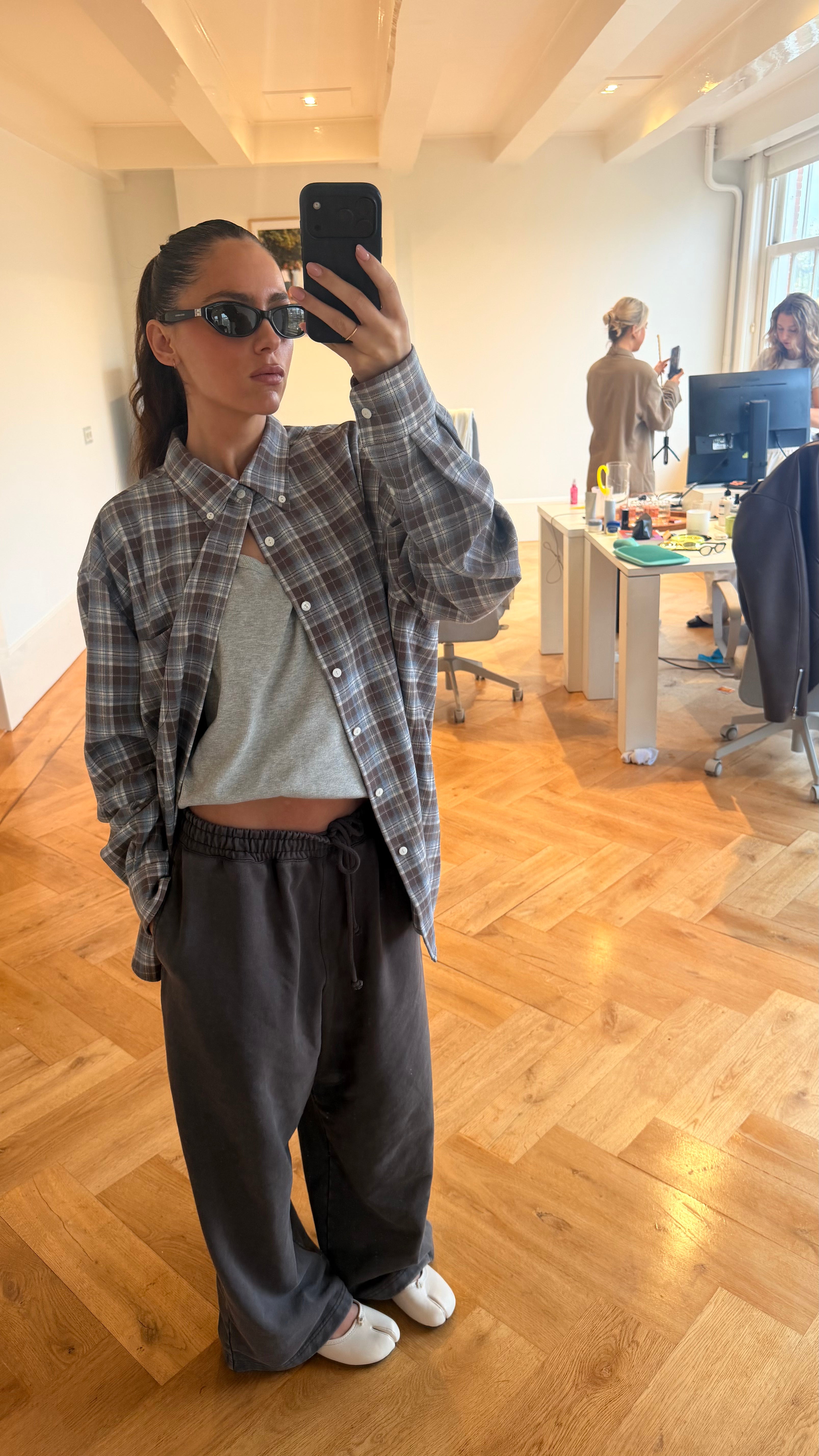 Sonny Checked Blouse