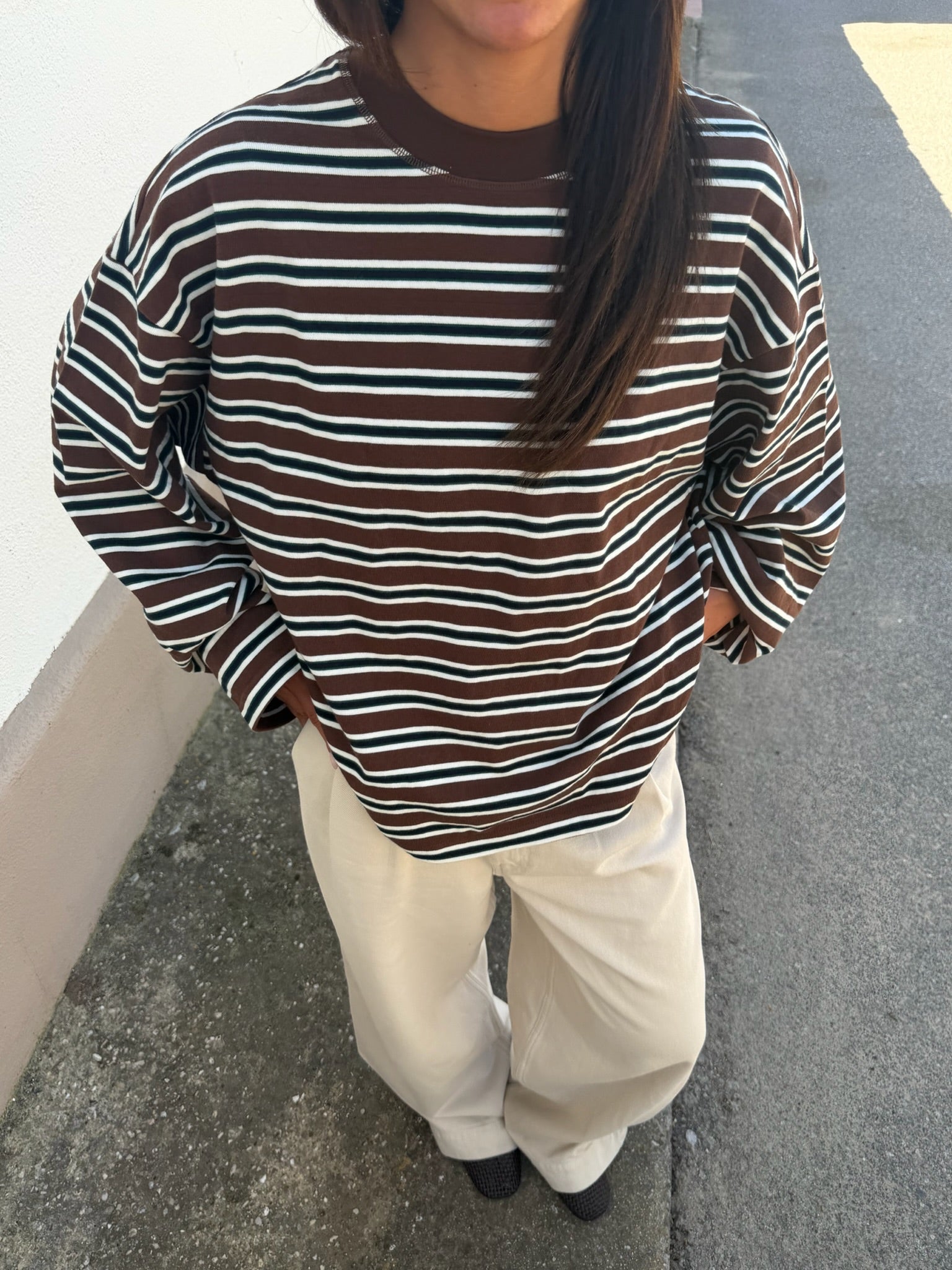 Casa Costa striped longsleeve