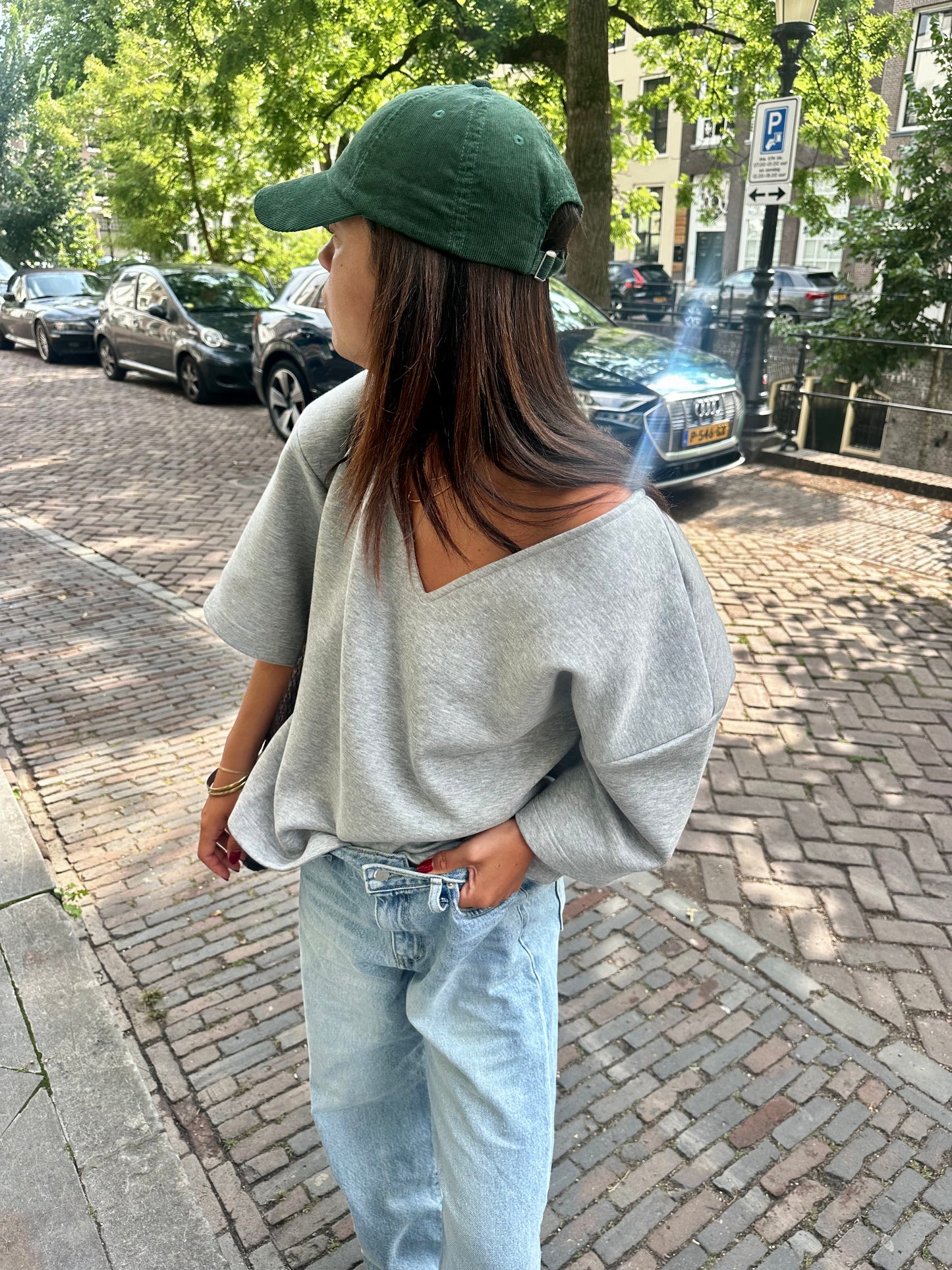 THE VALLEY SHOULDER PADDED TEE