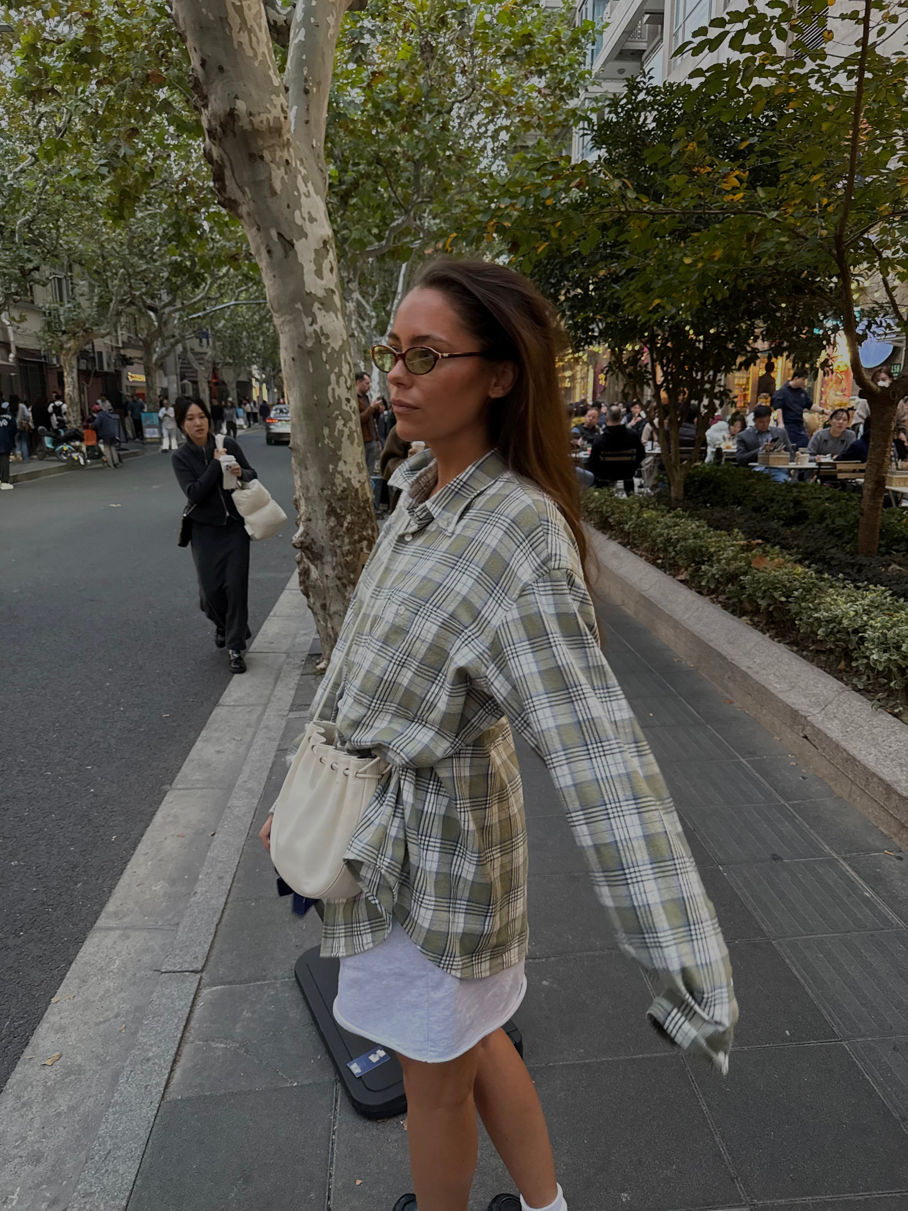 Sonny Checked Blouse