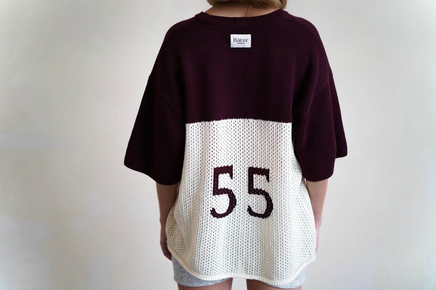 "55 Baseball knit